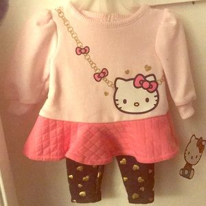 Newborn hello kitty outfit